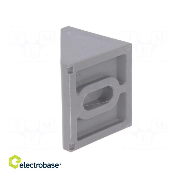 Angle bracket | for profiles | Width of the groove: 8mm | W: 43mm image 5