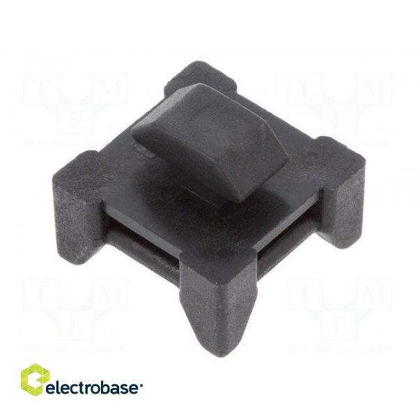 Holder | for cable ties,for profiles | Width of the groove: 8mm image 1