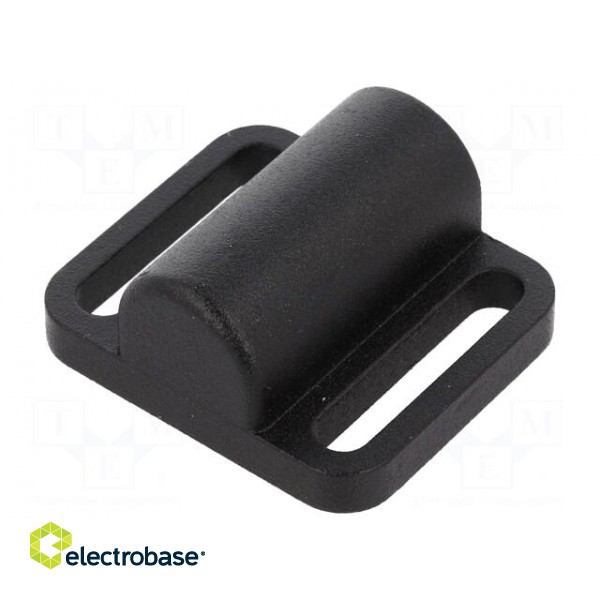 Locator | for spring latches | W: 46mm | Mat: zinc alloy | Øhole: 8mm image 1