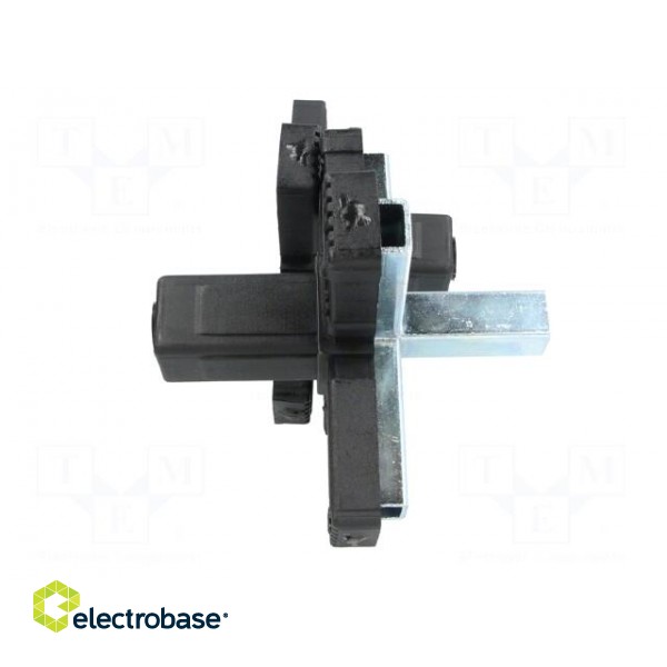 Mounting coupler | for profiles | Mat: polyamide | -30÷100°C | I: 77mm фото 7