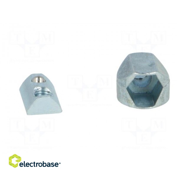 Mounting coupler | for profiles | Width of the groove: 5mm image 9