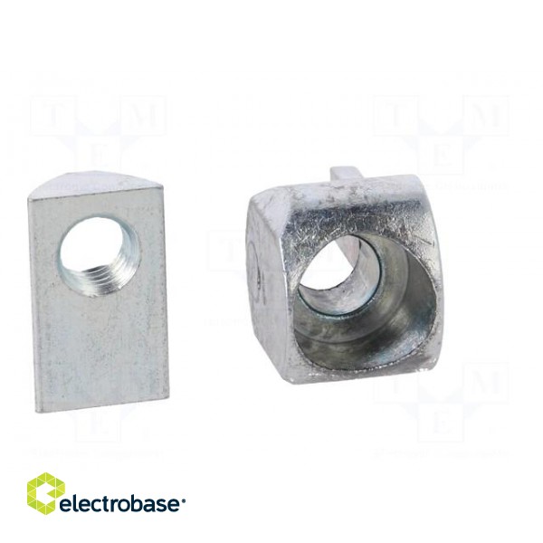 Mounting coupler | for profiles | Width of the groove: 8mm фото 5