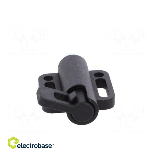 Spring latch | for profiles | W: 38mm | Mat: zinc alloy | F1: 21N | Ø: 8mm image 3