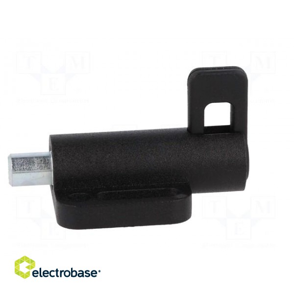 Spring latch | for profiles | W: 38mm | Mat: zinc alloy | F1: 21N | Ø: 8mm image 7