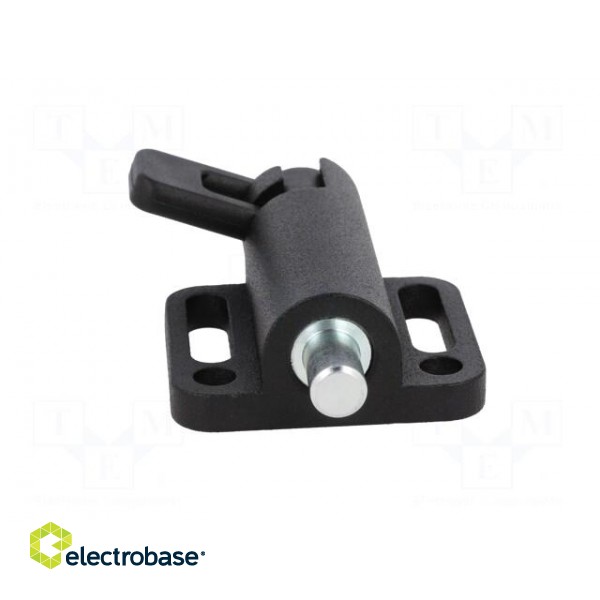 Spring latch | for profiles | W: 46mm | Mat: zinc alloy | F1: 25N | Ø: 8mm image 9