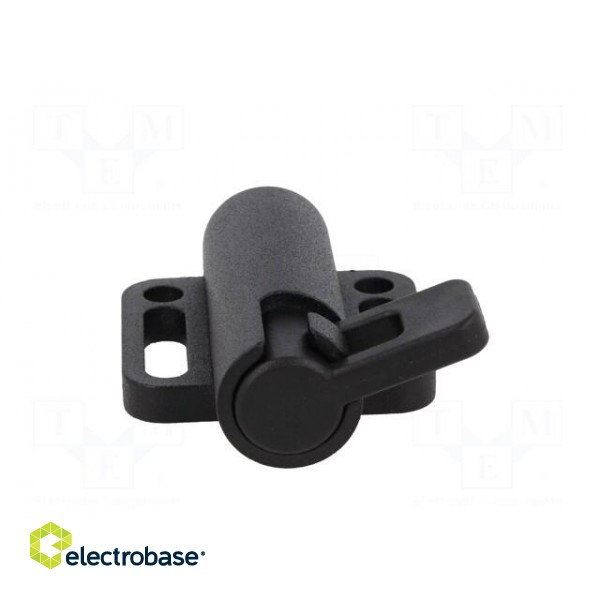 Spring latch | for profiles | W: 46mm | Mat: zinc alloy | F1: 25N | Ø: 8mm image 5