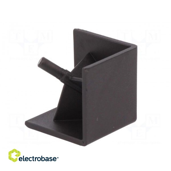Stopper | for angle bracket | H: 30mm | L: 30mm | polyamide фото 6