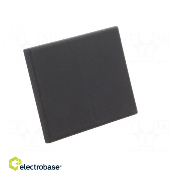 Stopper | for angle bracket | polyamide | 40mm | black | FA-093W401N08 image 2