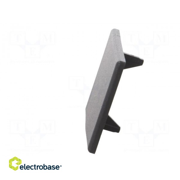 Stopper | for angle bracket | polyamide | 40mm | black | FA-093W401N08 image 5
