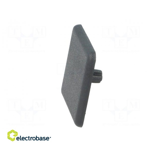 Stopper | for profiles | Width of the groove: 6mm | W: 30mm | L: 30mm image 3