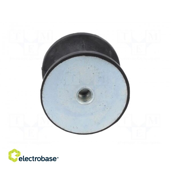 Vibration damper | M12 | Ø: 70mm | rubber | L: 53mm | Thread len: 37mm image 9