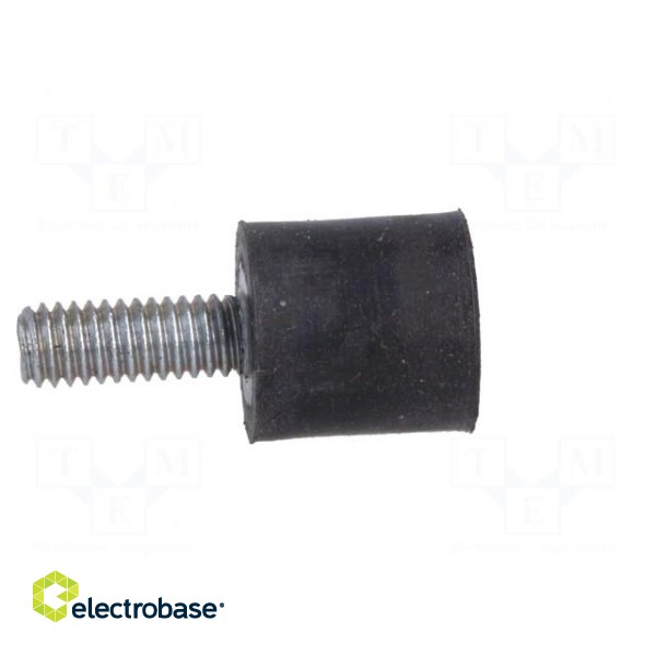 Vibration damper | M4 | Ø: 10mm | rubber | L: 10mm | Thread len: 10mm image 7