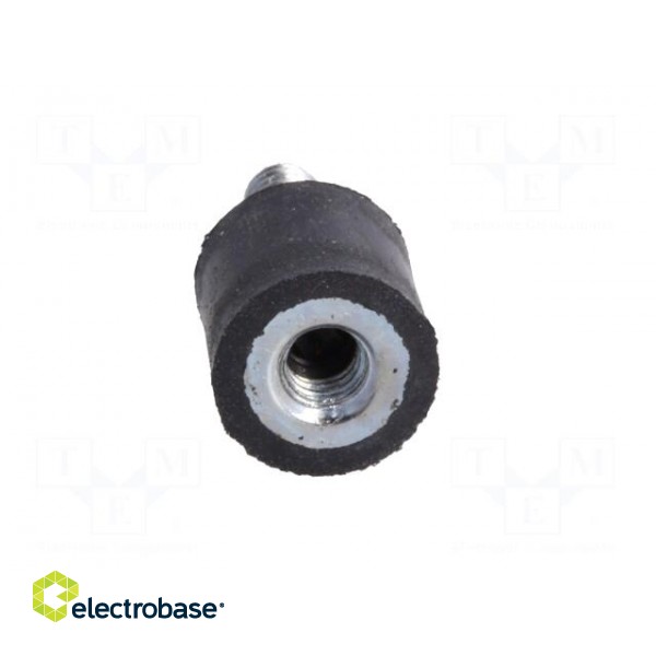 Vibration damper | M4 | Ø: 10mm | rubber | L: 10mm | Thread len: 10mm image 9