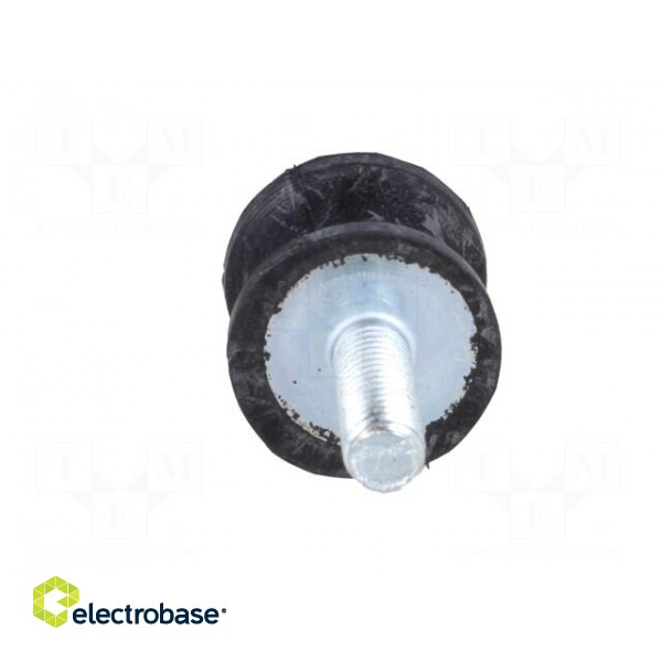 Vibration damper | M6 | Ø: 20mm | rubber | L: 15mm | Thread len: 18mm image 5