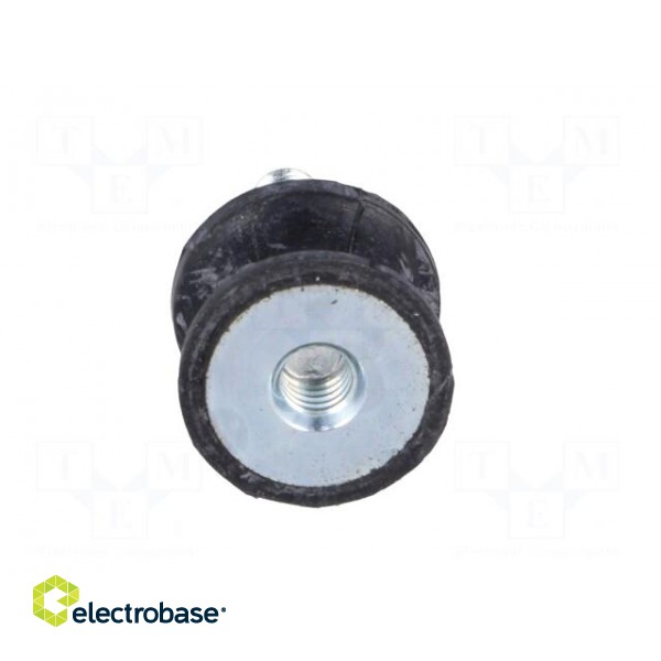 Vibration damper | M6 | Ø: 20mm | rubber | L: 15mm | Thread len: 18mm image 9