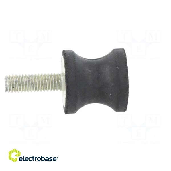 Vibration damper | M6 | Ø: 20mm | rubber | L: 20mm | Thread len: 18mm image 7
