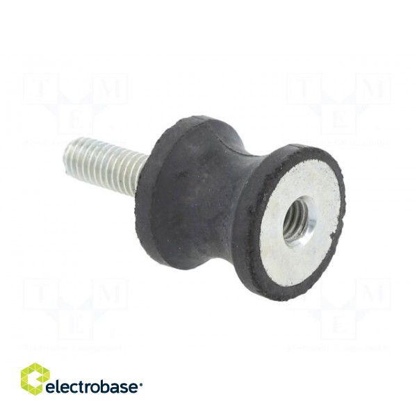 Vibration damper | M6 | Ø: 20mm | rubber | L: 20mm | Thread len: 18mm image 8