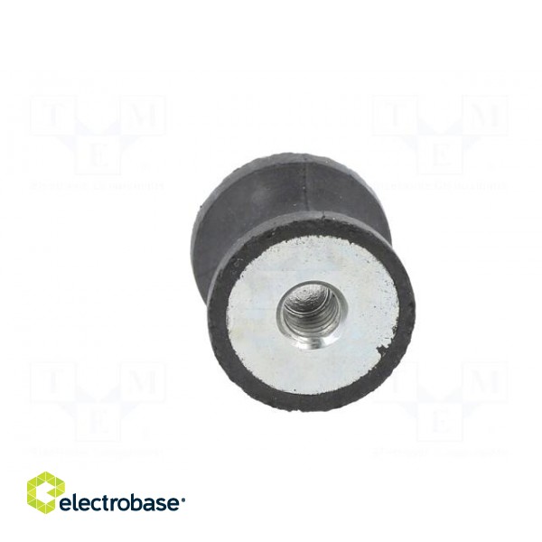 Vibration damper | M6 | Ø: 20mm | rubber | L: 20mm | Thread len: 18mm image 9