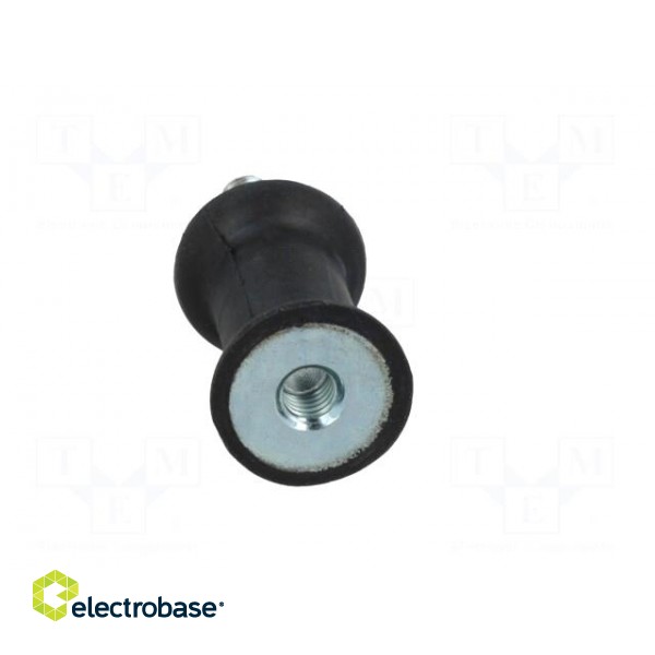 Vibration damper | M6 | Ø: 20mm | rubber | L: 30mm | Thread len: 18mm image 9