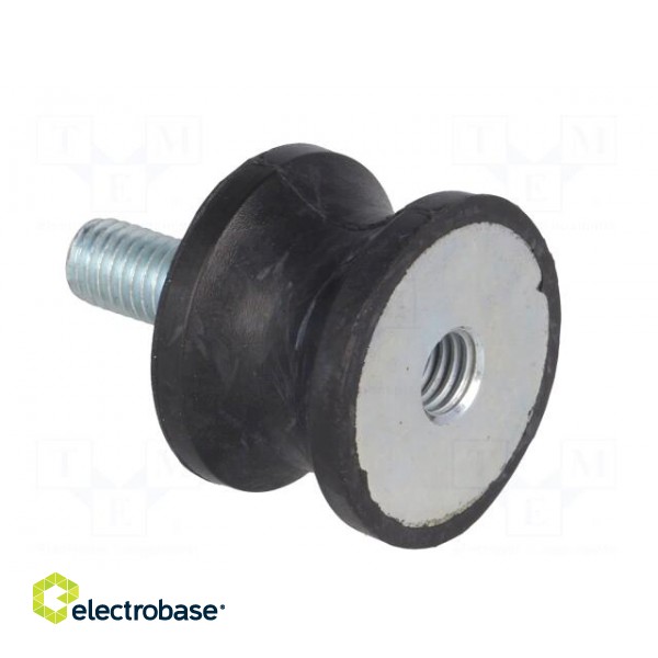 Vibration damper | M8 | Ø: 30mm | rubber | L: 20mm | Thread len: 23mm image 8