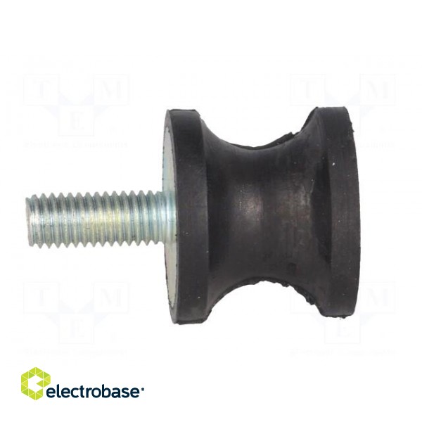 Vibration damper | M8 | Ø: 30mm | rubber | L: 25mm | Thread len: 23mm image 7