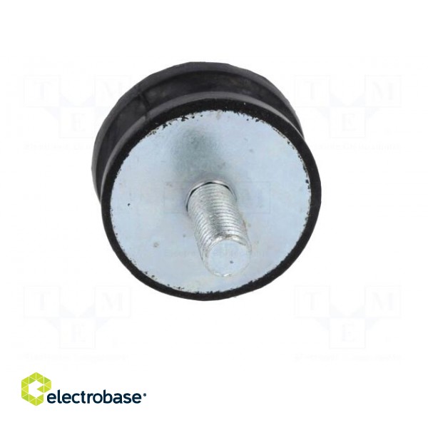Vibration damper | M8 | Ø: 35mm | rubber | L: 15mm | Thread len: 23mm image 5