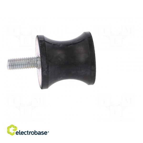 Vibration damper | M8 | Ø: 35mm | rubber | L: 34mm | Thread len: 23mm image 7