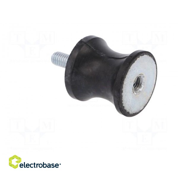 Vibration damper | M8 | Ø: 35mm | rubber | L: 34mm | Thread len: 23mm image 8