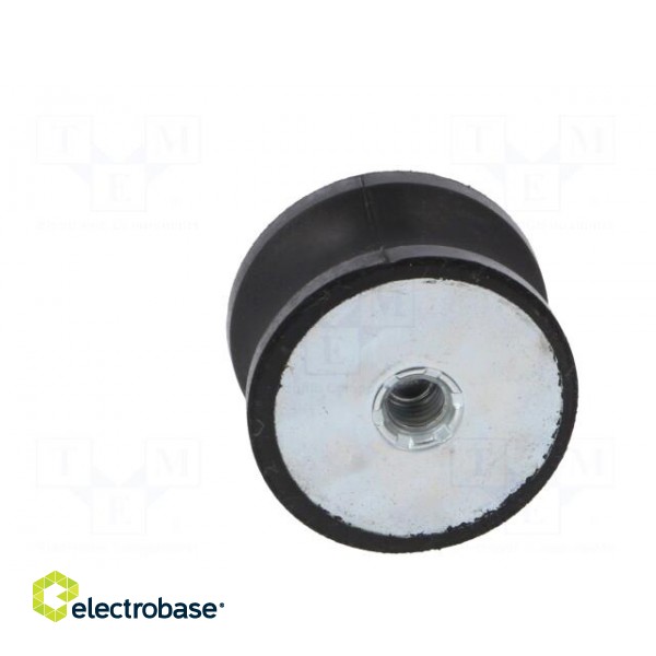 Vibration damper | M8 | Ø: 40mm | rubber | L: 25mm | Thread len: 23mm фото 9