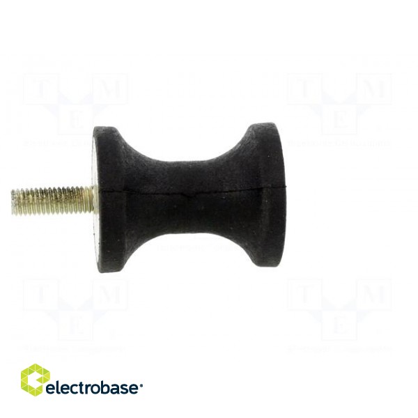 Vibration damper | M8 | Ø: 40mm | rubber | L: 48mm | Thread len: 23mm фото 7