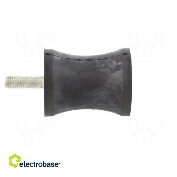 Vibration damper | M8 | Ø: 40mm | rubber | L: 50mm | Thread len: 23mm image 7