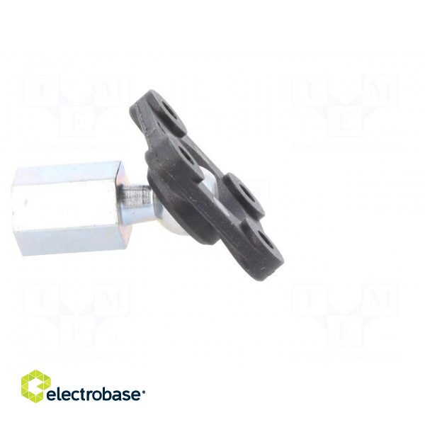 Bearing: flange | with lever | lubricant-free | -30÷80°C | igubal® image 7