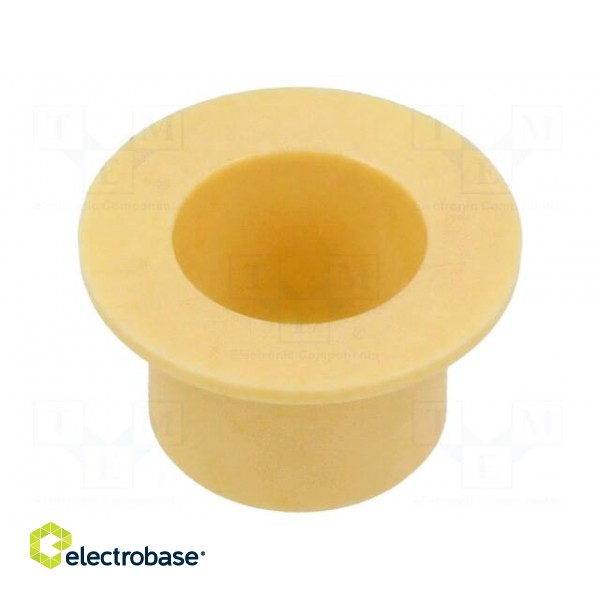 Bearing: sleeve bearing | with flange | Øout: 12mm | Øint: 10mm