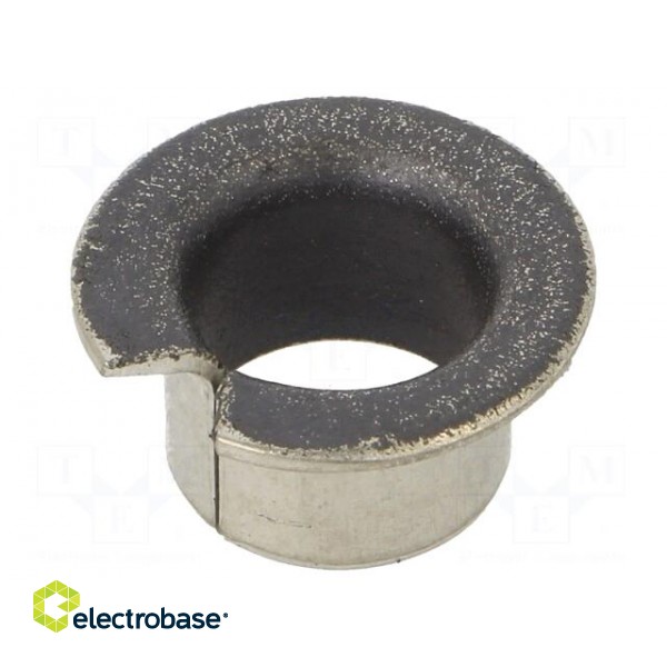 Bearing: sleeve bearing | with flange | Øout: 12mm | Øint: 10mm | L: 9mm фото 2