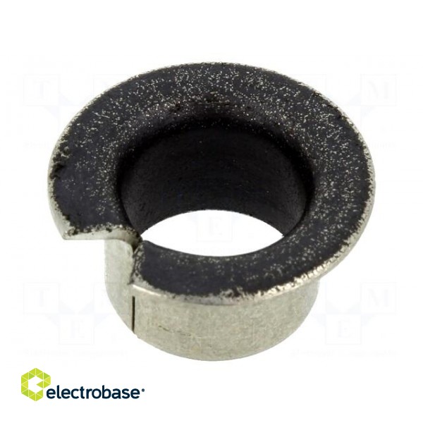 Bearing: sleeve bearing | with flange | Øout: 12mm | Øint: 10mm | L: 9mm image 1