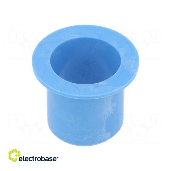 Bearing: sleeve bearing | with flange | Øout: 16mm | Øint: 14mm | blue image 2