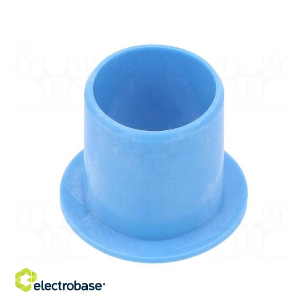 Bearing: sleeve bearing | with flange | Øout: 16mm | Øint: 14mm | blue image 1
