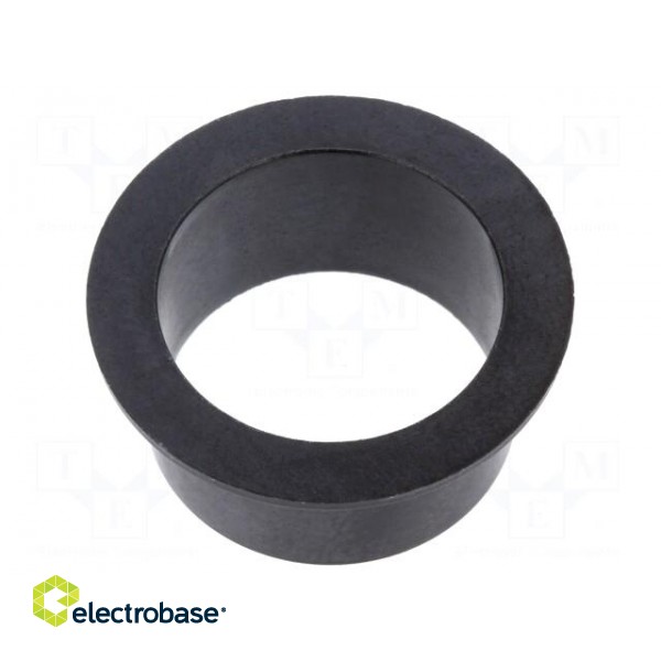 Bearing: sleeve bearing | with flange | Øout: 20mm | Øint: 18mm | black image 2