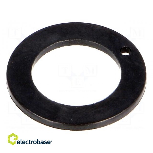 Bearing: thrust washer | Øout: 24mm | Øint: 15mm | iglidur® X | black