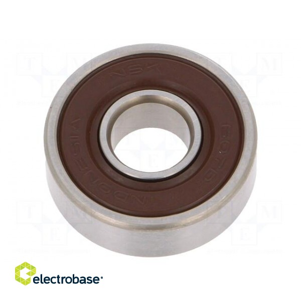 Bearing: ball | Øint: 7mm | Øout: 19mm | W: 6mm | bearing steel