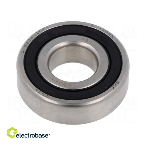 Bearing: single row deep groove ball | Øint: 20mm | Øout: 47mm