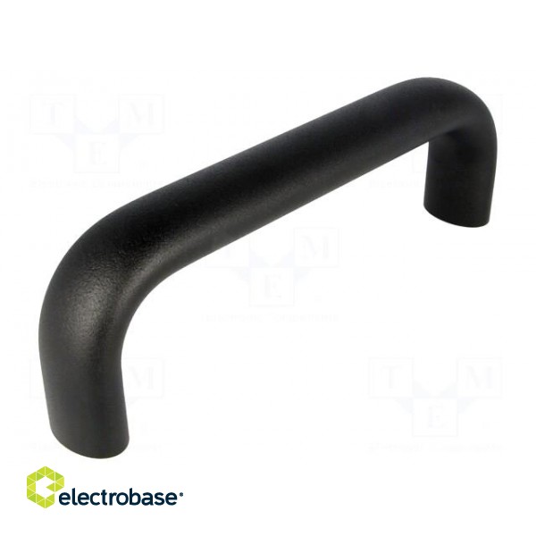 Handle | aluminium | black | H: 57mm | L: 177mm | W: 26mm image 1