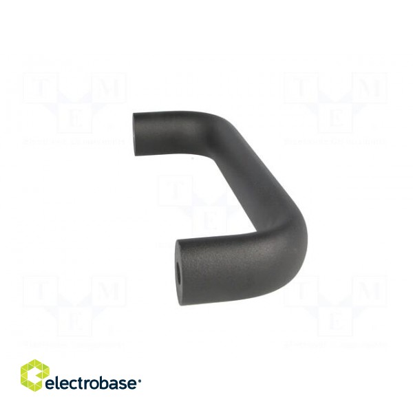 Handle | aluminium | black | H: 57mm | L: 177mm | W: 26mm фото 7