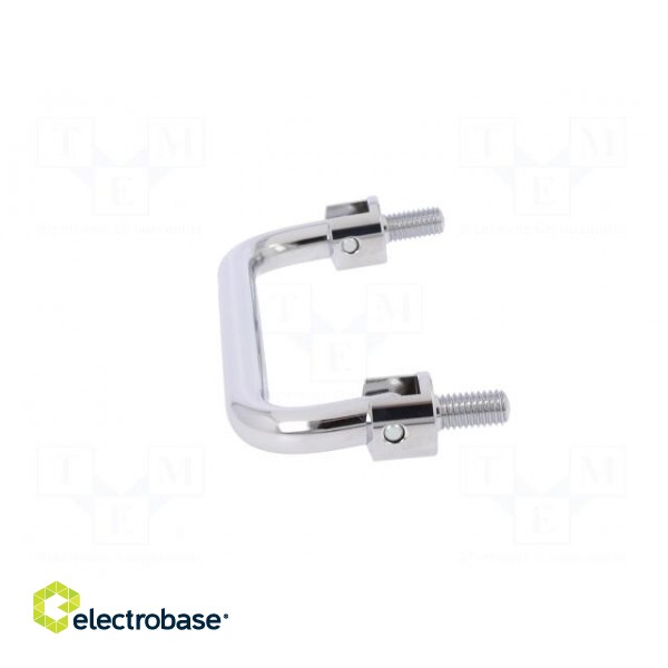 Handle | Mat: chromium plated steel | chromium plated | H: 34mm image 3