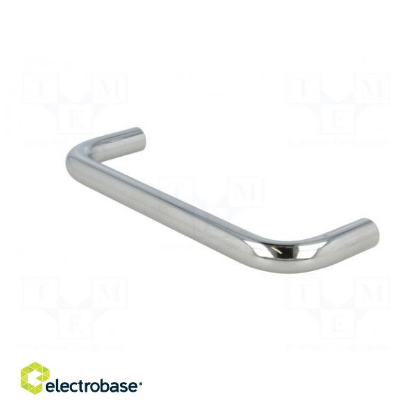 Handle | chromium plated steel | chromium plated | H: 43mm | W: 14mm фото 2