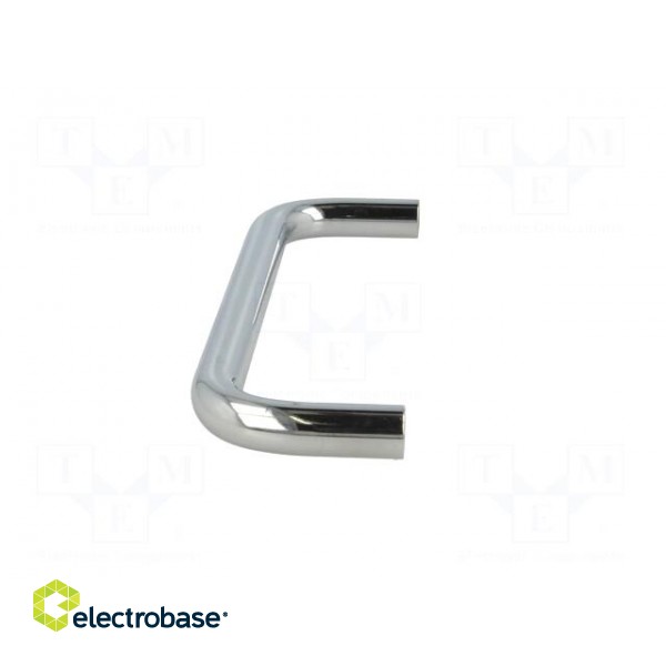 Handle | chromium plated steel | chromium plated | H: 43mm | W: 14mm фото 3