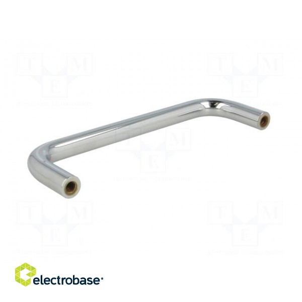 Handle | chromium plated steel | chromium plated | H: 43mm | W: 14mm фото 4
