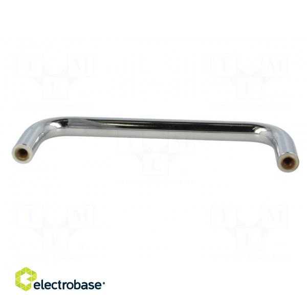Handle | chromium plated steel | chromium plated | H: 43mm | W: 14mm фото 5