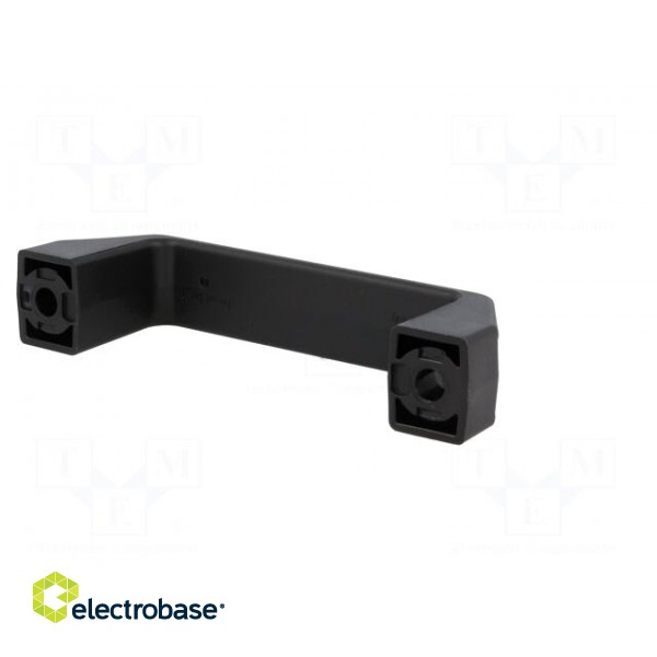 Handle | Mat: technopolymer (PA) | black | H: 41mm | L: 137mm | W: 26mm paveikslėlis 2