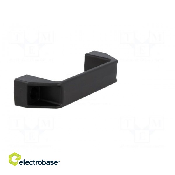 Handle | Mat: technopolymer (PA) | black | H: 41mm | L: 137mm | W: 26mm фото 4